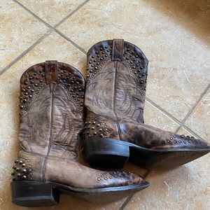 Frye cow boy boots
